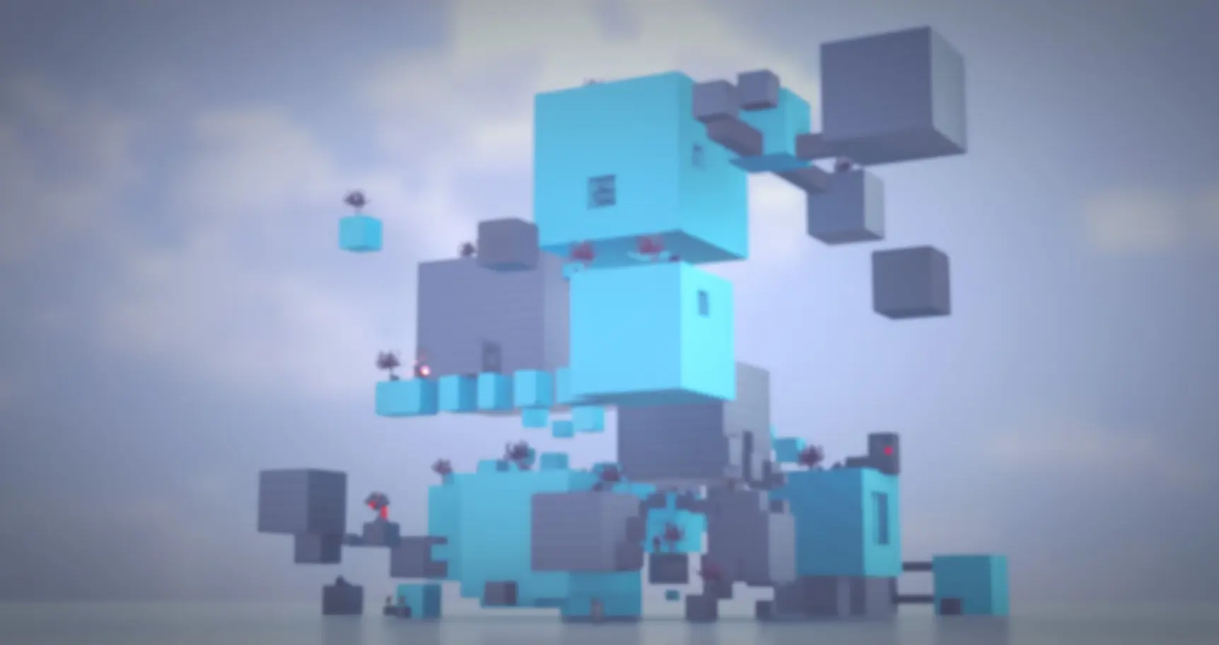 現象の庭の全景