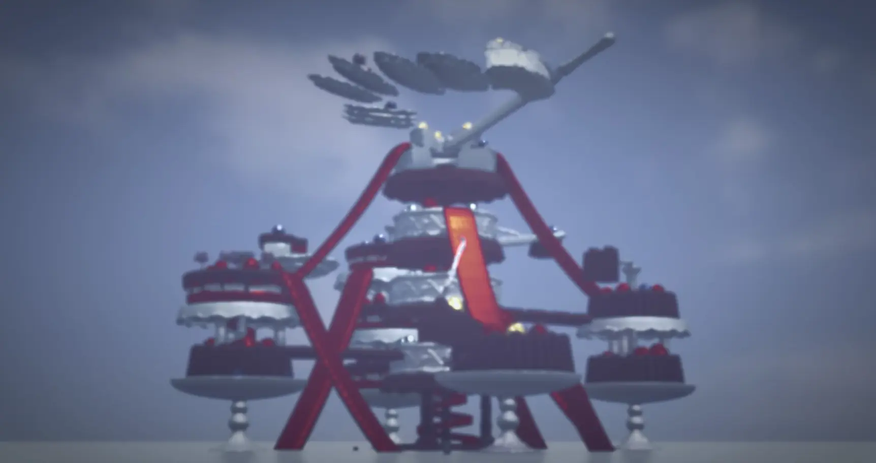 祝福の腹の底の全景